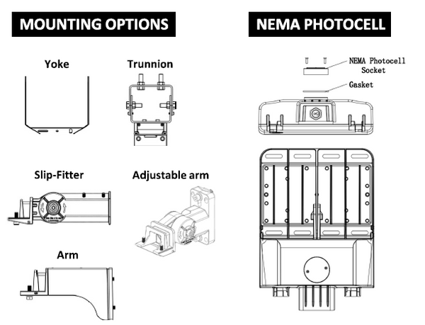 Adjustable Arm Mounting Bracket (MPALPRO-LKFS, 24L / 40L)