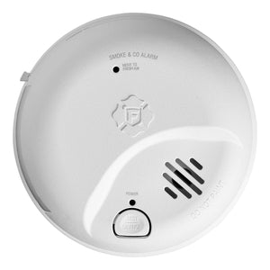 Interconnectable Ion Smoke & CO Alarm with Battery Backup