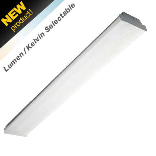 4ft LED Wraparound | CCT & Lumens Selectable(5,800 Lumens)